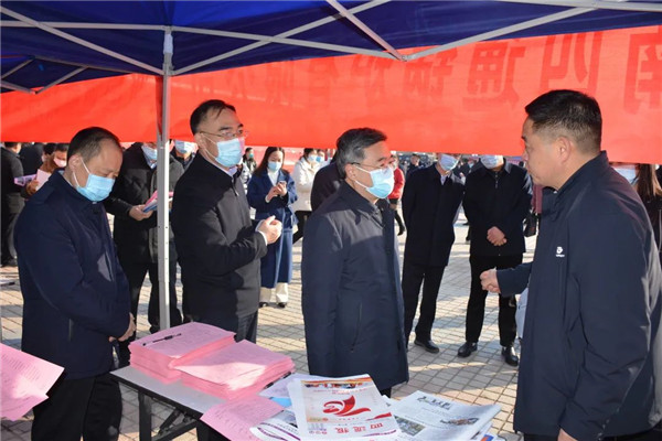 太康县举行2023年春风行动暨就业援助月活动启动仪式